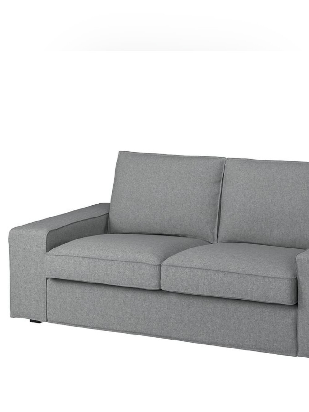 Ikea KIVIK Loveseat cover, Tibbleby beige/gray